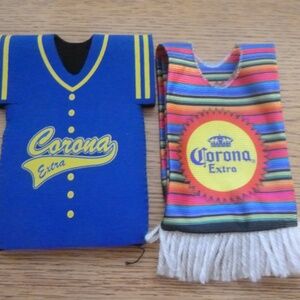 2 CORONA LIGHT / CORONA EXTRA BEER KOOZIES